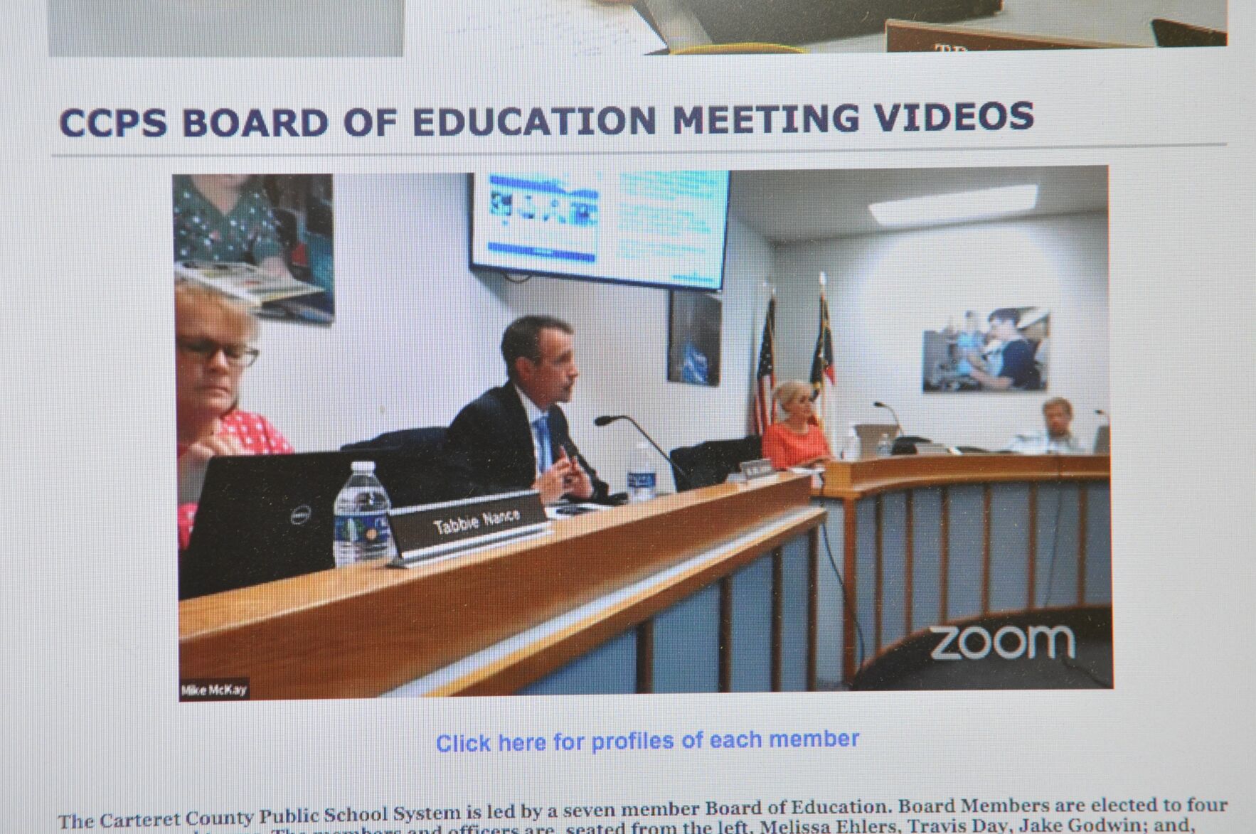 Carteret County school board approves combination of on-site and remote learning reopening